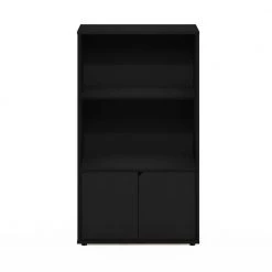 48 in.JAYA Americano Kitchen Storage Shelf with Cabinet by Furinno -Furinno Sales americano furinno accent cabinets 21031am 4f 1000