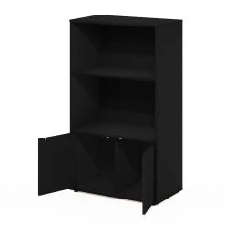 48 in.JAYA Americano Kitchen Storage Shelf with Cabinet by Furinno -Furinno Sales americano furinno accent cabinets 21031am 77 1000