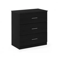 Tidur Simple Design Americano 3 Drawer Chest of Drawers with Handle, 27.72 in. W x 30.91 in. H x 15.75 in. D by Furinno