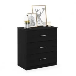 Tidur Simple Design Americano 3 Drawer Chest of Drawers with Handle, 27.72 in. W x 30.91 in. H x 15.75 in. D by Furinno -Furinno Sales americano furinno chest of drawers 19154ham 77 1000