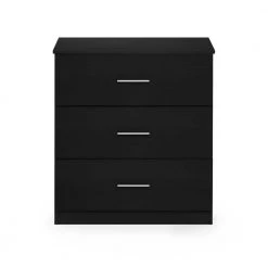 Tidur Simple Design Americano 3 Drawer Chest of Drawers with Handle, 27.72 in. W x 30.91 in. H x 15.75 in. D by Furinno -Furinno Sales americano furinno chest of drawers 19154ham c3 1000