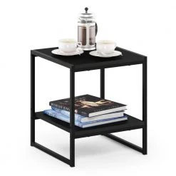 Camnus Modern Living Americano 2-Tier End Table by Furinno