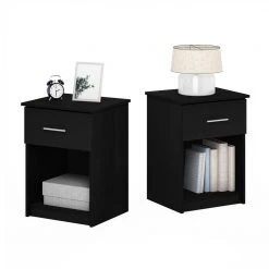 Tidur 1-Drawer Americano Nightstands with Handle 24.14 in. H x 17.72 in. W x 15.67 in. D (Set of 2) by Furinno 9 Tidur 1-Drawer Americano Nightstands with Handle 24.14 in. H x 17.72 in. W x 15.67 in. D (Set of 2) by Furinno -Furinno Sales americano furinno nightstands 219153ham 31 1000
