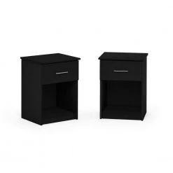 Tidur 1-Drawer Americano Nightstands with Handle 24.14 in. H x 17.72 in. W x 15.67 in. D (Set of 2) by Furinno 7 Tidur 1-Drawer Americano Nightstands with Handle 24.14 in. H x 17.72 in. W x 15.67 in. D (Set of 2) by Furinno -Furinno Sales americano furinno nightstands 219153ham c3 1000