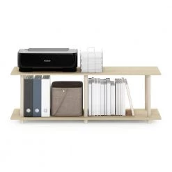 Turn-N-Tube 47.2 in. Bauhaus Oak/Beige Rectangle Wood No Tools Modern End Table by Furinno 10 Turn-N-Tube 47.2 in. Bauhaus Oak/Beige Rectangle Wood No Tools Modern End Table by Furinno -Furinno Sales bauhaus oak beige furinno end side tables 22086bhobe 1f 1000