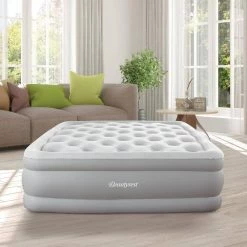 Sky Rise 18in. Queen Air Mattress with Pump Included by Beautyrest