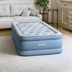 Posture-Lux 15 in. Twin Air Mattress with Hands-Free Express Pump by Beautyrest