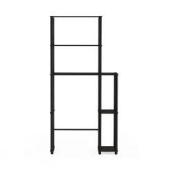 Turn-N-Tube Espresso/ Black Toilet Space Saver with 5-Shelves by Furinno 10 Turn-N-Tube Espresso/ Black Toilet Space Saver with 5-Shelves by Furinno -Furinno Sales espresso black furinno accent cabinets 17050ex bk c3 1000