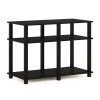 Romain Turn-N-Tube 31.5 in.Espresso/Black TV Stand Fits TV's up to 40 in. by Furinno