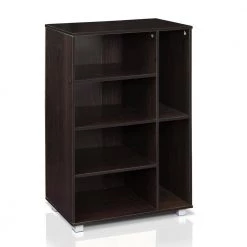 Espresso and Brown Storage Chest by Furinno 14 Espresso and Brown Storage Chest by Furinno -Furinno Sales espresso brown furinno accent cabinets 11159ex br 4f 1000