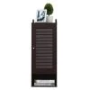Indo Espresso Slim Wall Cabinet by Furinno
