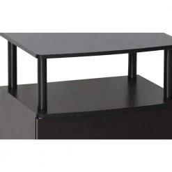 JAYA Utility Design Blackwood End Table by Furinno -Furinno Sales espresso furinno end side tables 15114bkw 1d 1000