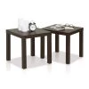 Classic Espresso End Table (Set of 2) by Furinno