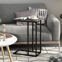 Camnus Modern Living French Oak Grey Sofa Side Table by Furinno -Furinno Sales french oak grey furinno end side tables fm19123gyw 31 1000