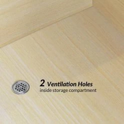 Laval 18 in. Glacier (62.52 in. x 17.91 in.) Polyester Single Row Tufted Storage Ottoman Bench by Furinno 13 Laval 18 in. Glacier (62.52 in. x 17.91 in.) Polyester Single Row Tufted Storage Ottoman Bench by Furinno -Furinno Sales glacier furinno dining benches fb19112gl fa 1000