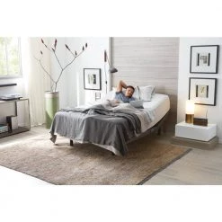 Advanced Motion 9 in. Queen Adjustable Base by Beautyrest -Furinno Sales gray beautyrest adjustable beds 700754860 7550 31 1000