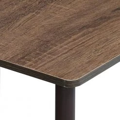 36.7 in. Walnut/Brown Plastic 4-shelf Etagere Bookcase with Open Back by Furinno -Furinno Sales walnut ladder furinno bookcases bookshelves 16107wn br fa 1000