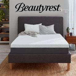 12in. Medium Memory Foam Tight Top King Mattress by Beautyrest -Furinno Sales white beautyrest mattresses 700753694 1060 4f 1000
