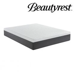 12in. Medium Memory Foam Tight Top King Mattress by Beautyrest -Furinno Sales white beautyrest mattresses 700753694 1060 c3 1000