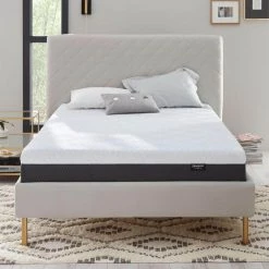 10in. Medium Hybrid Tight Top Queen Mattress by Beautyrest -Furinno Sales white beautyrest mattresses 700810128 1050 40 1000