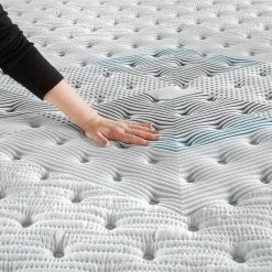 Harmony Lux Carbon Series 13.5 in. Extra Firm Queen Mattress by Beautyrest -Furinno Sales white beautyrest mattresses 700810905 1050 a0 1000