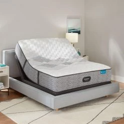 Harmony Lux Carbon Series 13.5 in. Extra Firm King Mattress by Beautyrest -Furinno Sales white beautyrest mattresses 700810905 1060 1f 1000