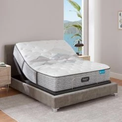 Carbon Series Medium 13.75 in. Mattress Low Profile Foundation Set by Beautyrest -Furinno Sales white beautyrest mattresses 700810906 9820 1f 1000