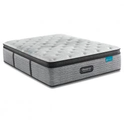Harmony Lux Carbon Series 15.75 in. Plush Pillow Top Queen Mattress by Beautyrest -Furinno Sales white beautyrest mattresses 700810909 1050 c3 1000