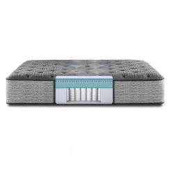 Diamond Series Plush 15 in. Mattress Low Profile Foundation Set by Beautyrest -Furinno Sales white beautyrest mattresses 700810911 9860 4f 1000