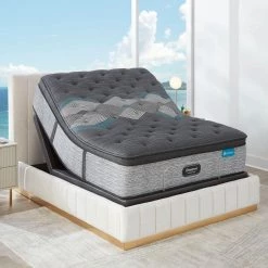 Harmony Lux Diamond Series 17.25 in. Medium Pillow Top Full Mattress by Beautyrest -Furinno Sales white beautyrest mattresses 700810912 1030 1f 1000