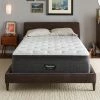 Diamond Series Medium Pillow Top 17.25 in. Mattress Low Profile Foundation Set by Beautyrest