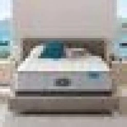 Diamond Series Ultra Plush Pillow Top 17.5 in. Mattress Low Profile Foundation Set by Beautyrest -Furinno Sales white beautyrest mattresses 700810913 9860 c3 1000