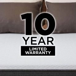 Select Hybrid 13 in. Plush Tight Top Queen Mattress Set by Beautyrest -Furinno Sales white beautyrest mattresses 700811424 9950 76 1000