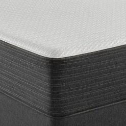 Select Hybrid 13 in. Plush Tight Top Queen Mattress Set by Beautyrest -Furinno Sales white beautyrest mattresses 700811424 9950 c3 1000