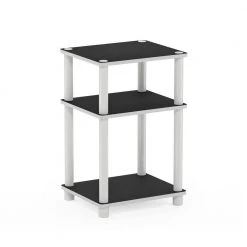Furinno Sales -Furinno Sales white espresso furinno end side tables 11087wh ex wh e1 1000